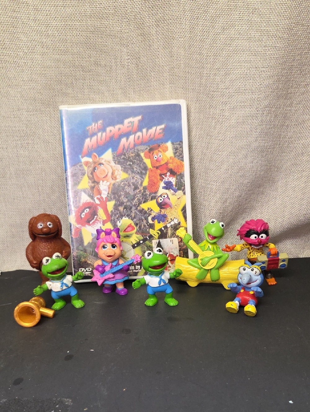 Muppet Movie Dvd Plus  7 Figures
